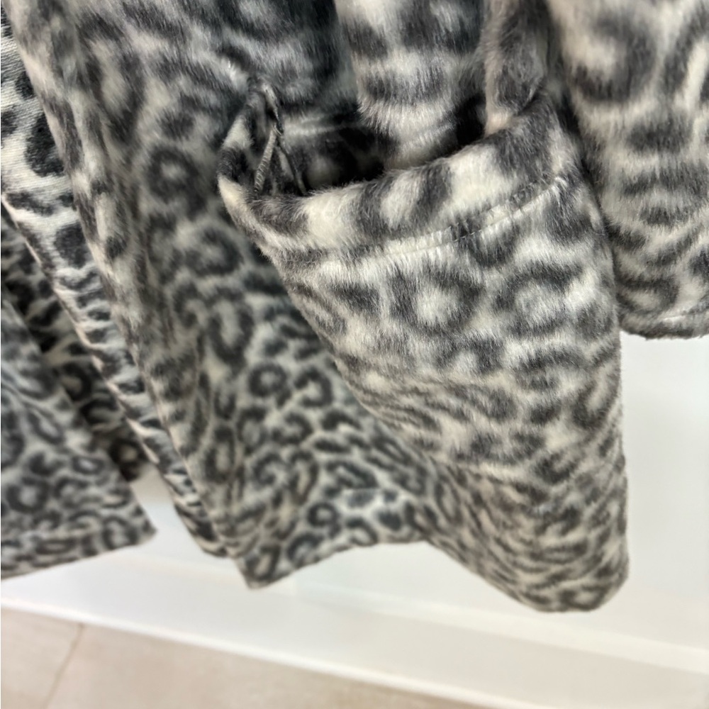 a new day Gray Leopard Print Jacket - Picture 5 of 6